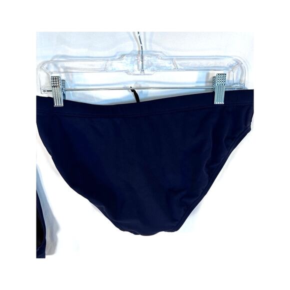 TYR Sport Women's Solid Diamondback Workout Bikini Swim Suit NWOT Navy - Picture 5 of 9